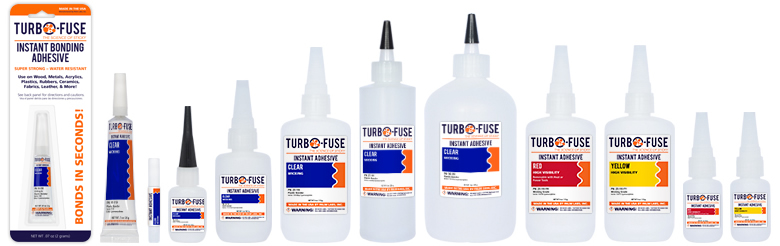 Turbo Fuse Cyanoacrylate Adhesives